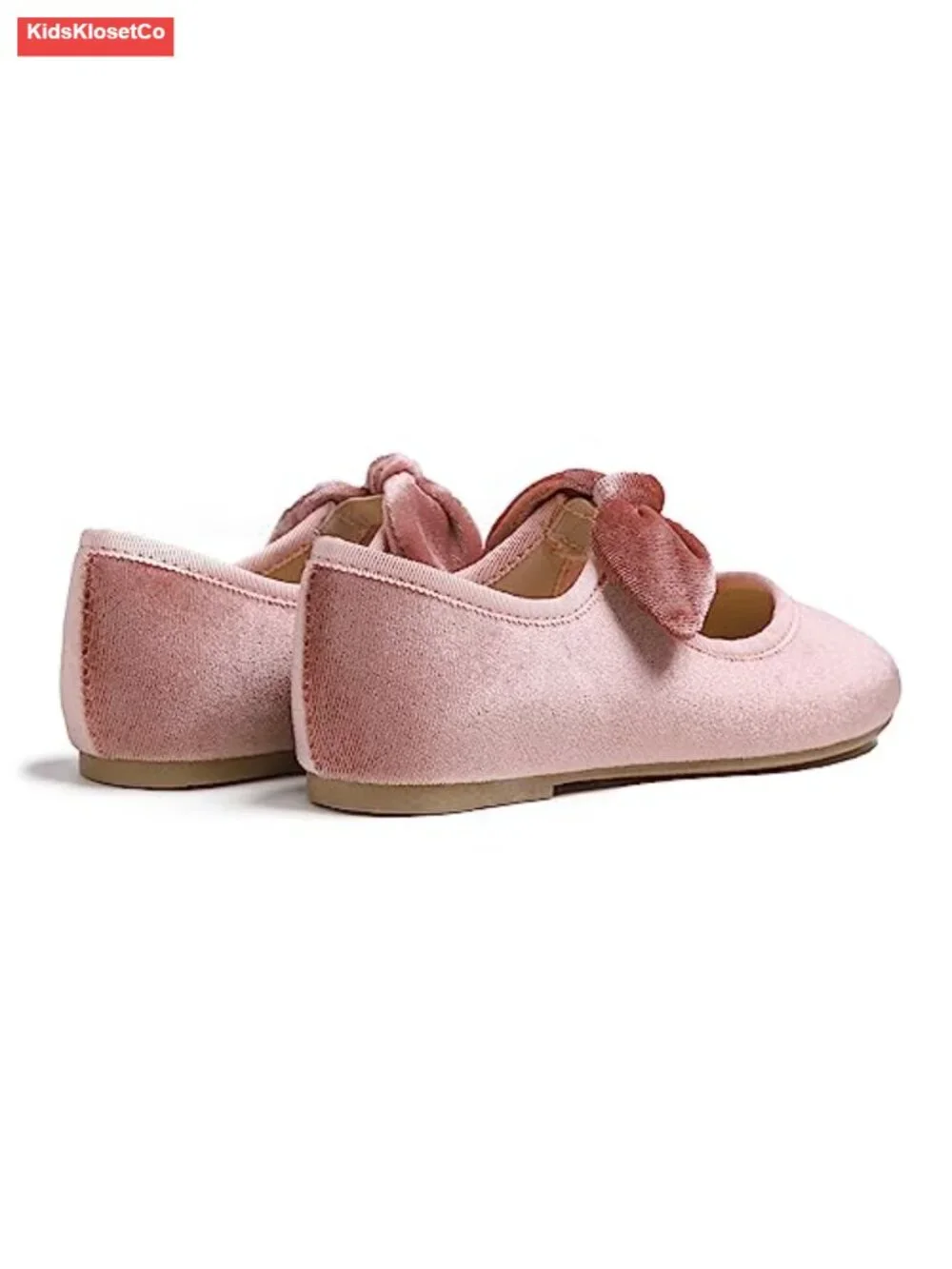 Girls Mary Jane Flats Vegan Leather Adjustable Strap Dress Shoes